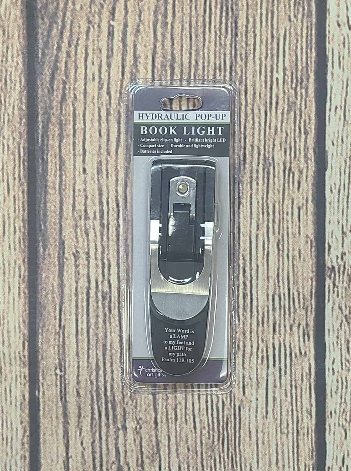 Black Hydraulic Pop-Up Booklight