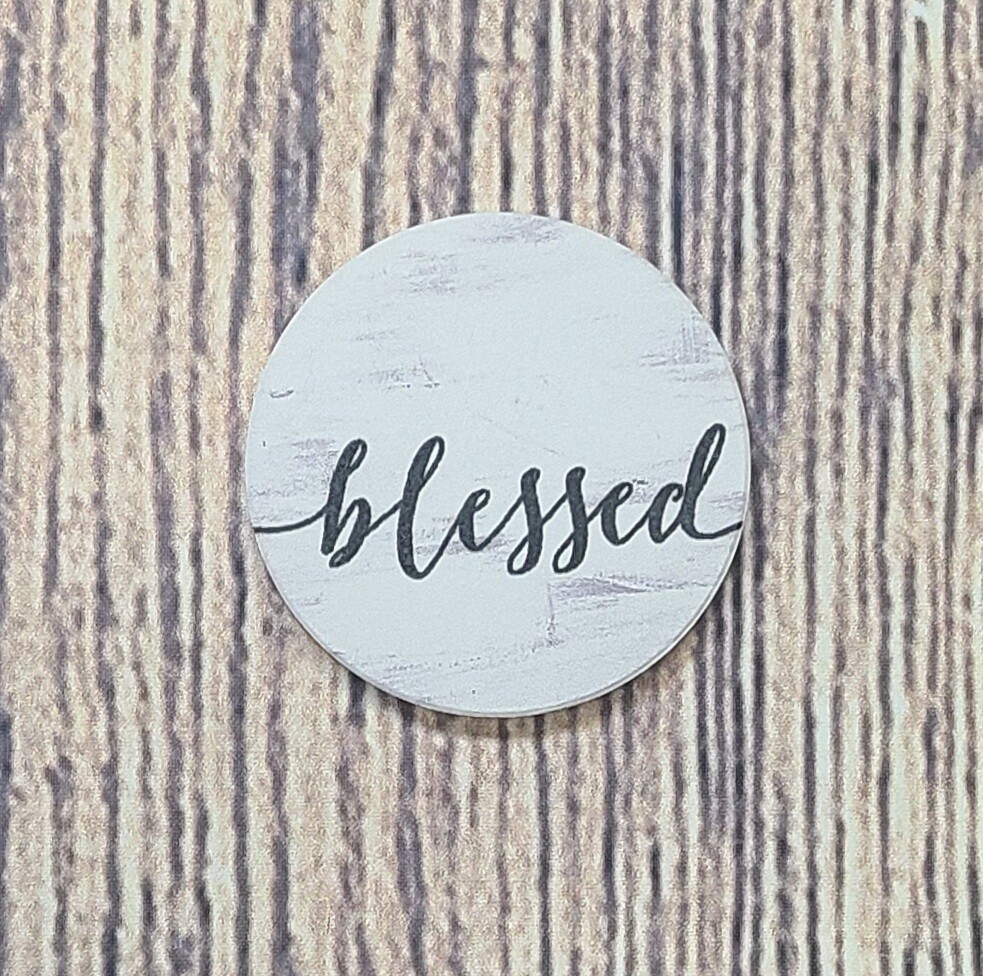 Blessed Car Coaster