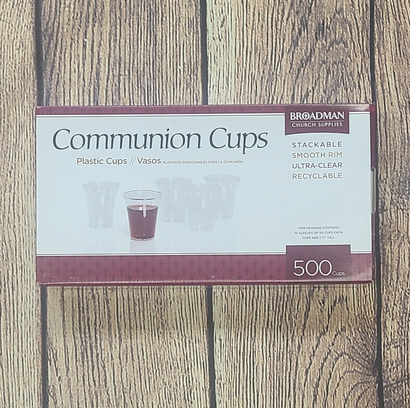 Broadman Church Communion Cups - 500 Count