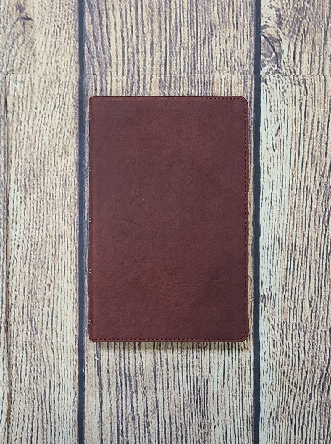 Burgundy Premium Leather KJV Gift Bible with Thumb Indexing