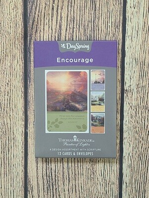 Dayspring Encourage Box Cards - Thomas Kinkade Version