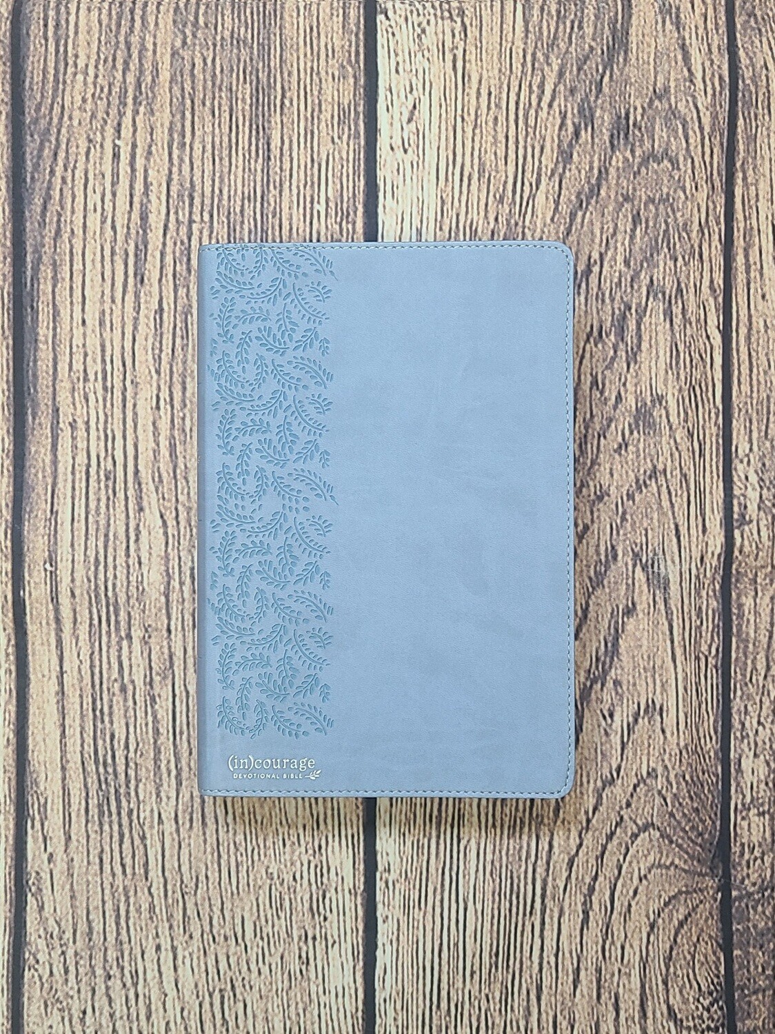 CSB (In)Courage Devotional Bible - Blue Leathertouch