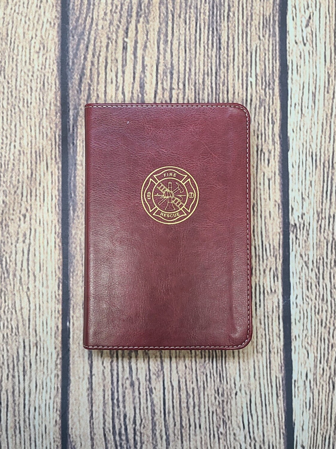 CSB Firefighter's Bible - Burgundy LeatherTouch