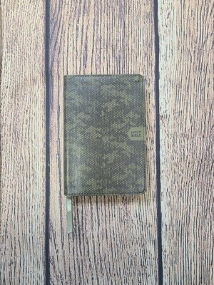 CSB On-The-Go Bible - Green Camouflage Soft LeatherTouch
