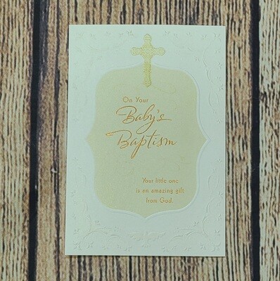 Dayspring Individual Baby Baptism Cards - Set 1