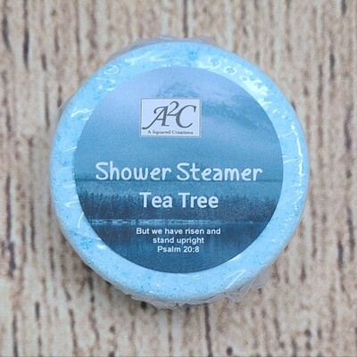 Shower Steamer - Blue - Tea Tree