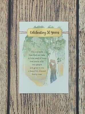Dayspring Individual 30th Anniversary Cards - Set 1