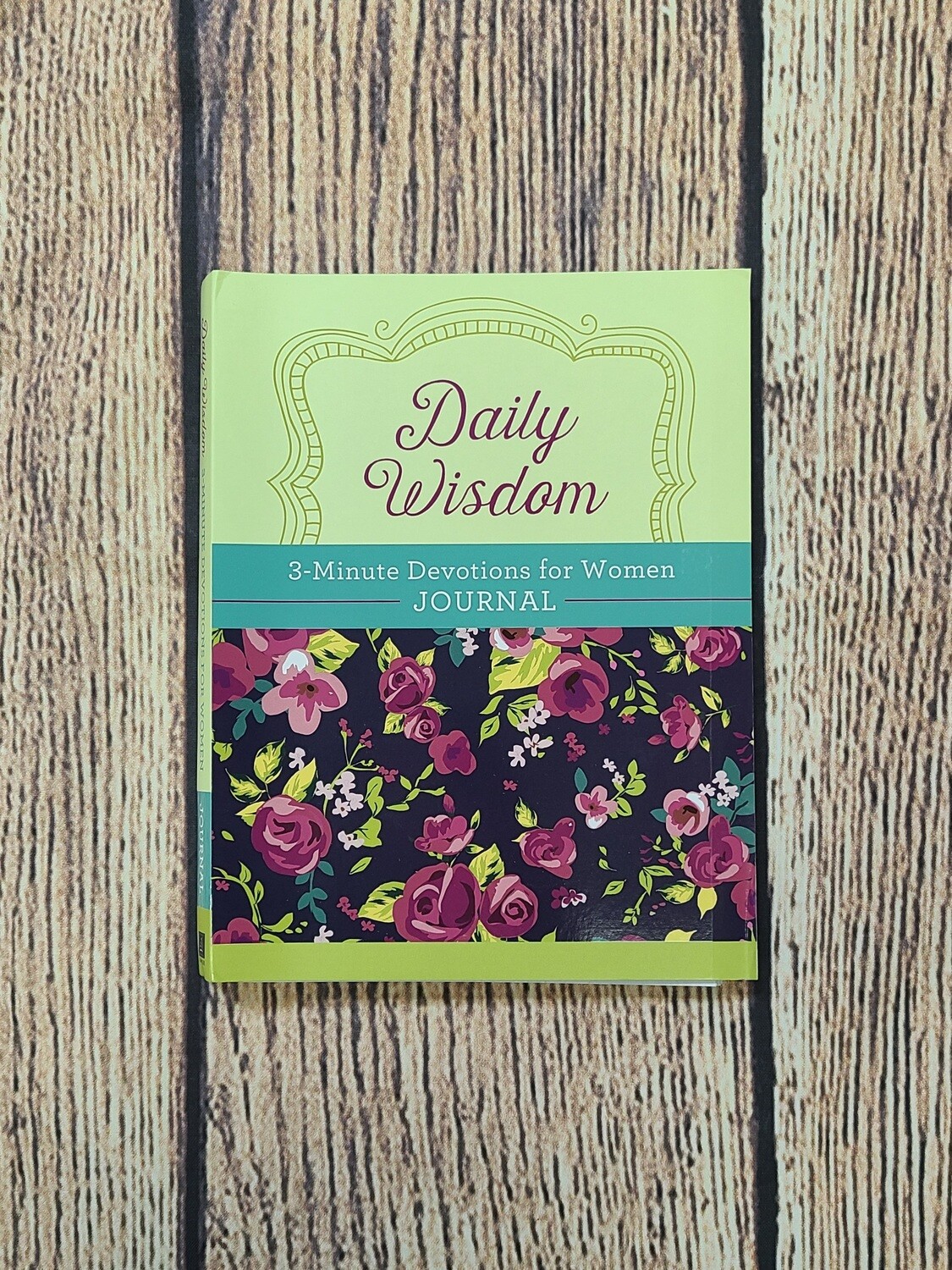 Daily Wisdom 3-Minute Devotional Journal for Women