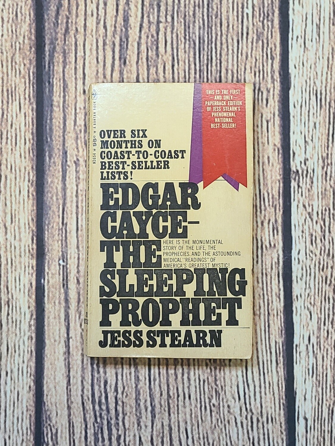 Edgar Cayce - The Sleeping Prohpet by Jess Stearn