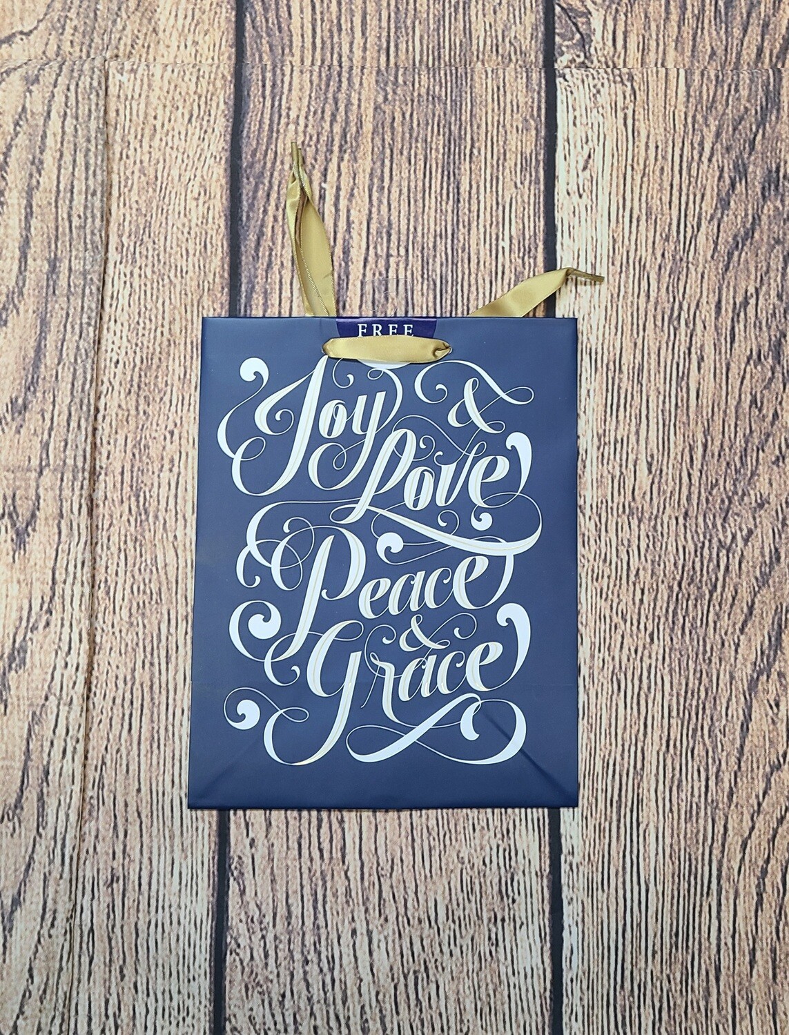 Joy, Love, Peace, and Grace Medium Gift Bag