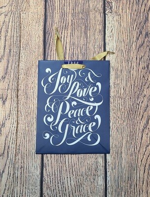 Joy, Love, Peace, and Grace Medium Gift Bag