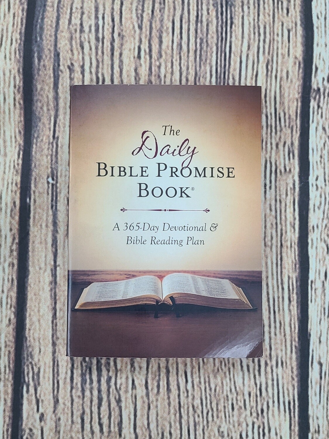The Daily Bible Promise Book: A 365-Day Devotional and Bible Reading Plan by Barbour Publishing - Great Condition