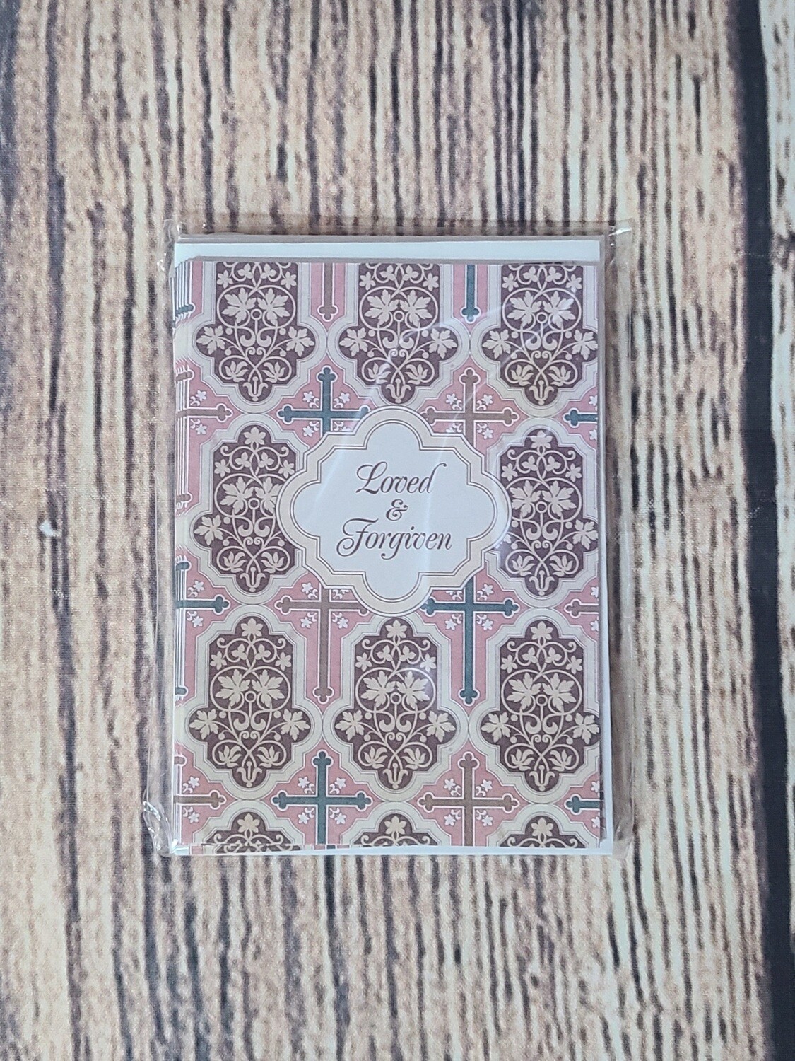 Psalms Loved and Forgiven Card and Envelope Package