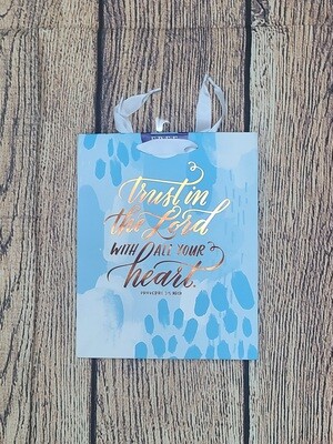 Trust in the Lord with all Your Heart Medium Gift Bag
