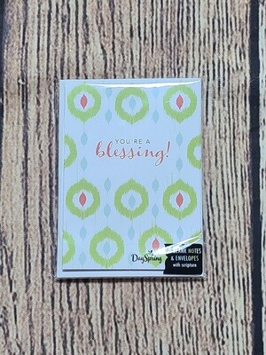 You&#39;re a Blessing Card and Envelope Package