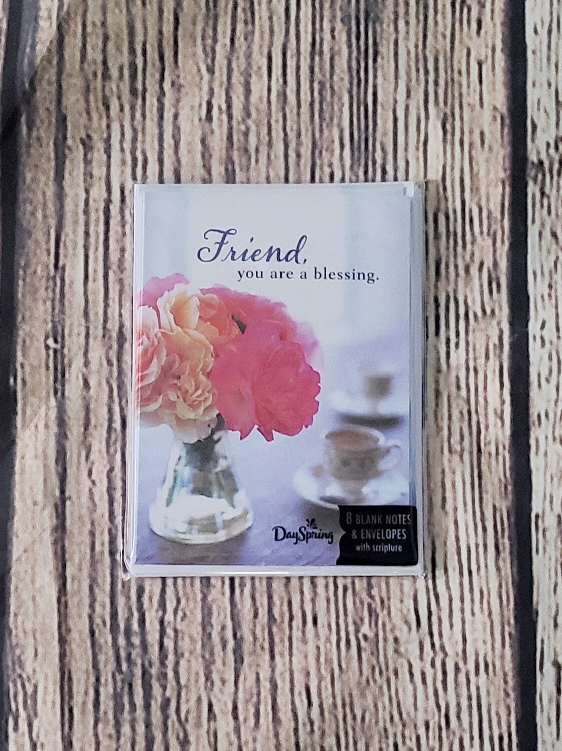 Friend, You are a Blessing Card and Envelope Package