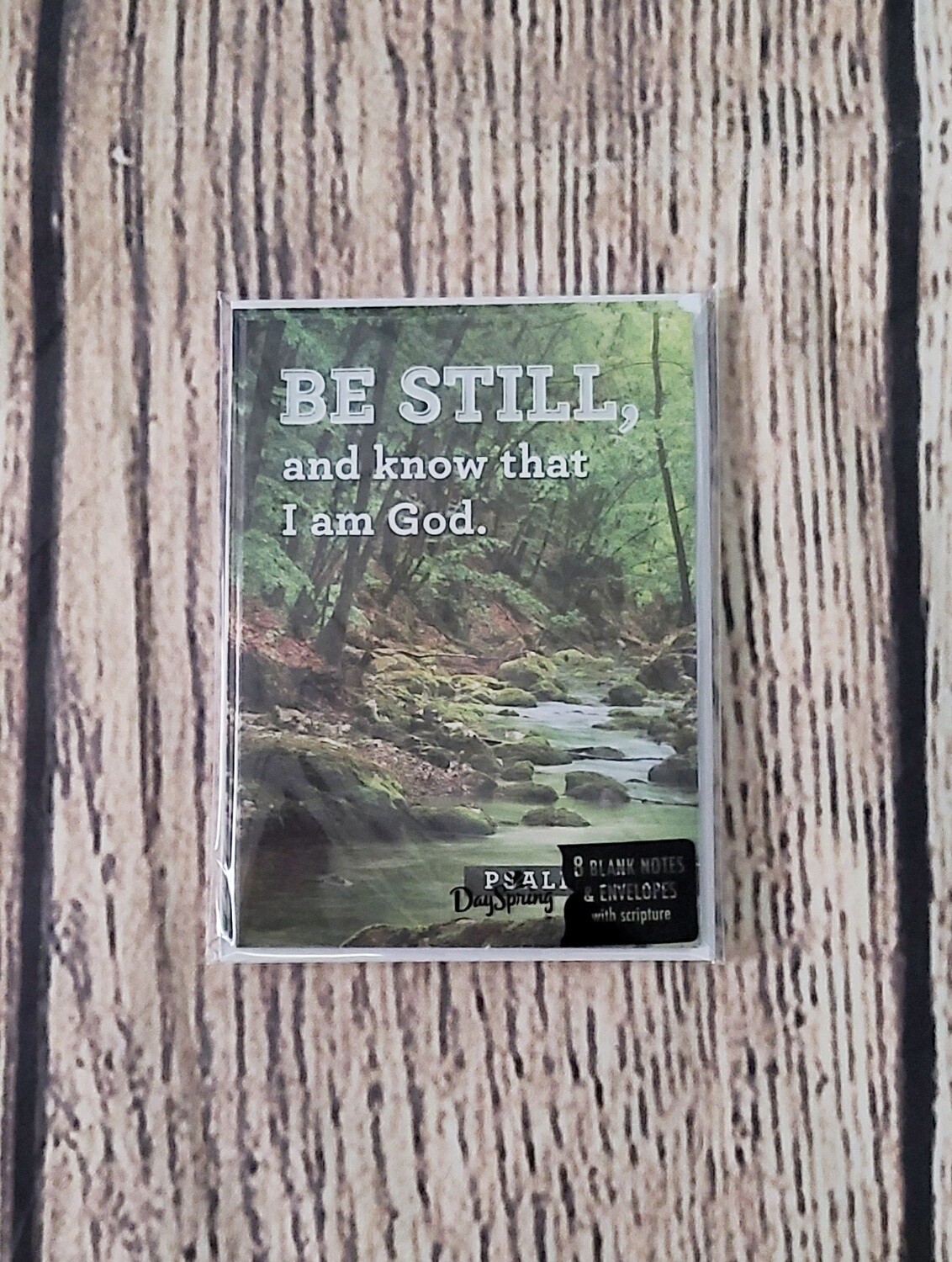 Be Still Card and Envelope Package