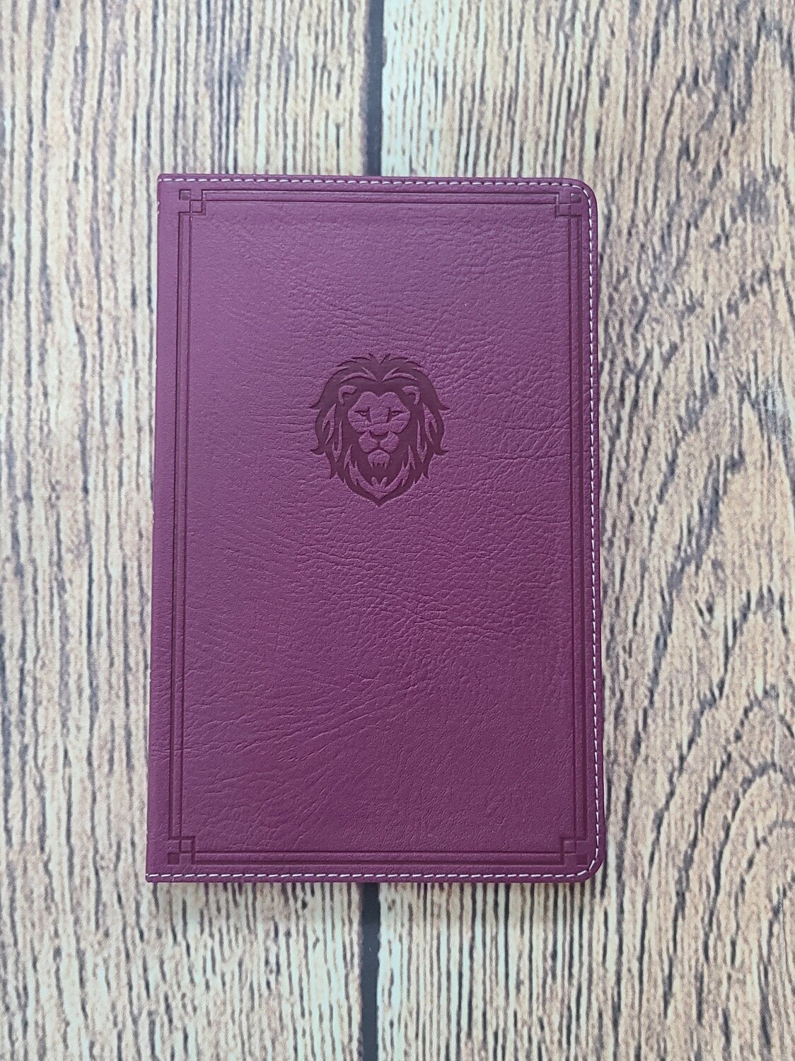 KJV Thinline Bible - Youth Edition - Berry Leathersoft