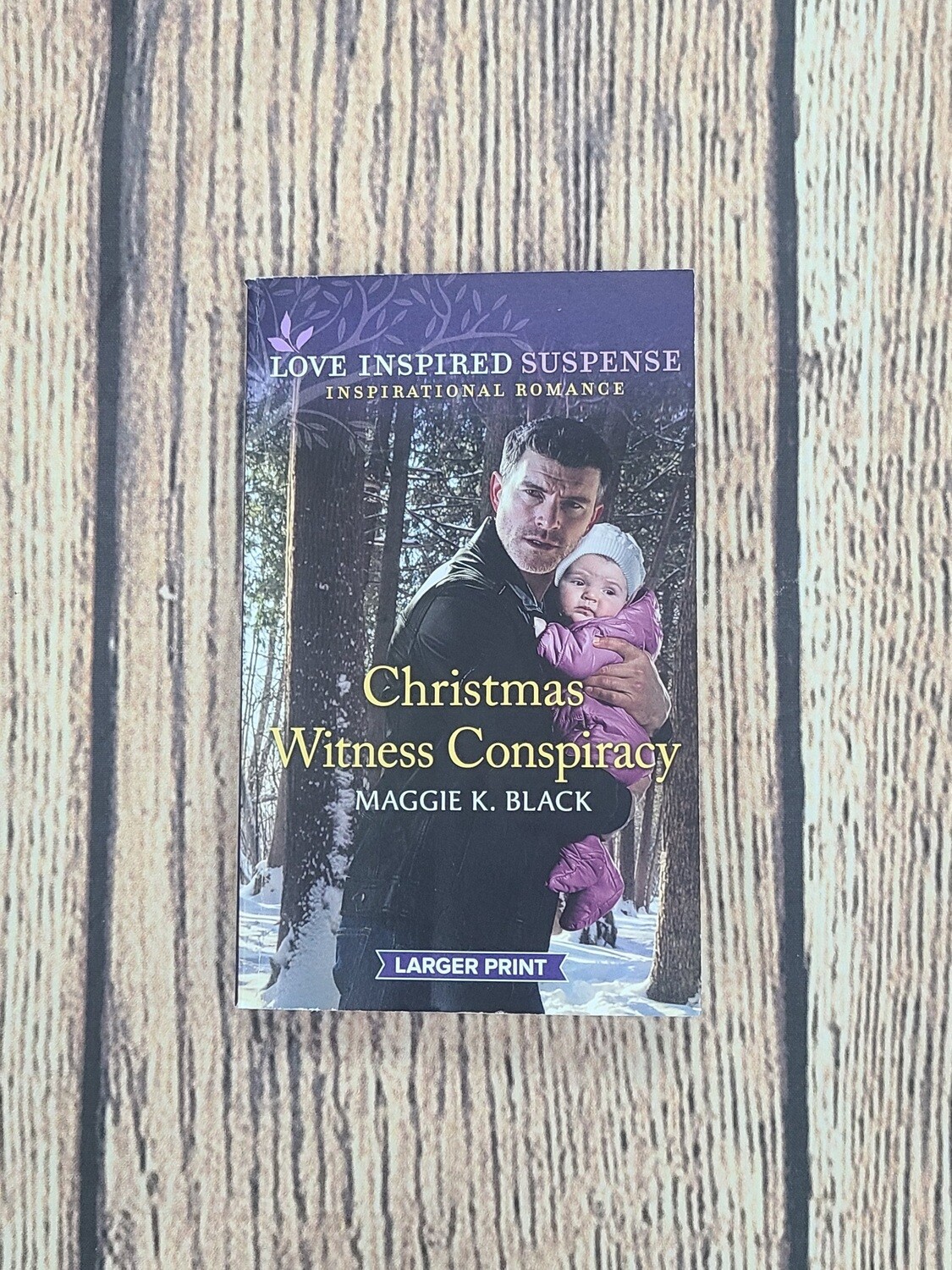 Christmas Witness Conspiracy by Maggie K. Black - Great Condition