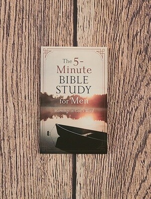 The 5-Minute Bible Study for Men: Mornings in God&#39;s Word by Ed Cyzewski - New