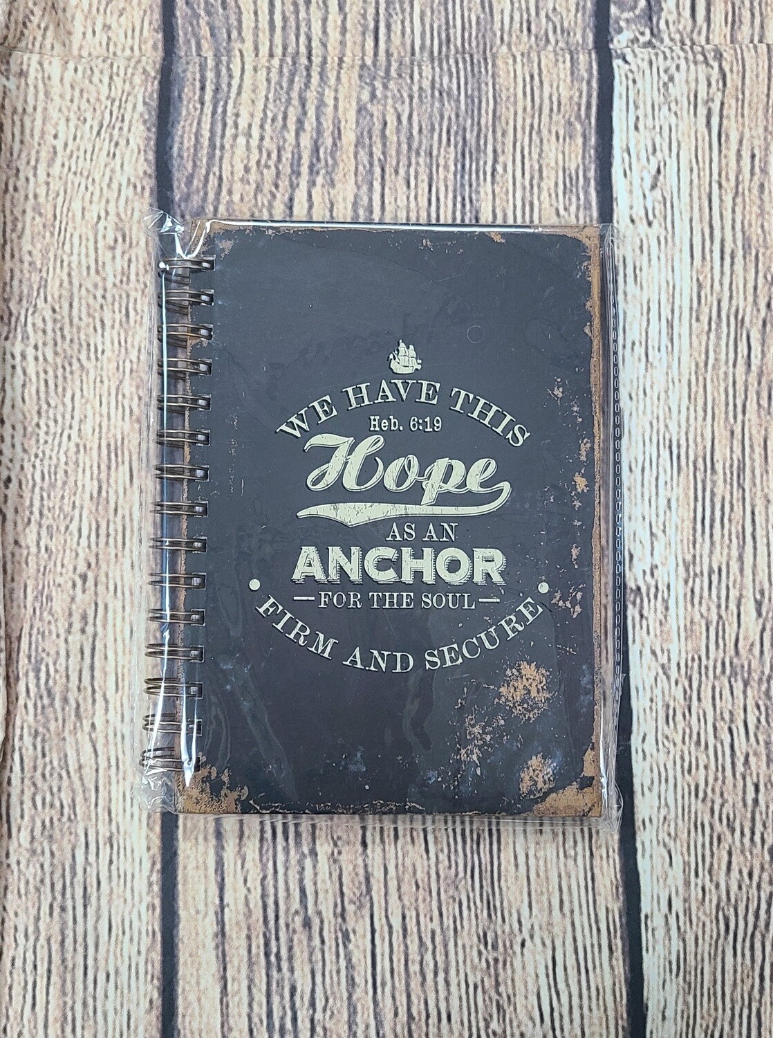 We Have This Hope as an Anchor Wirebound Journal