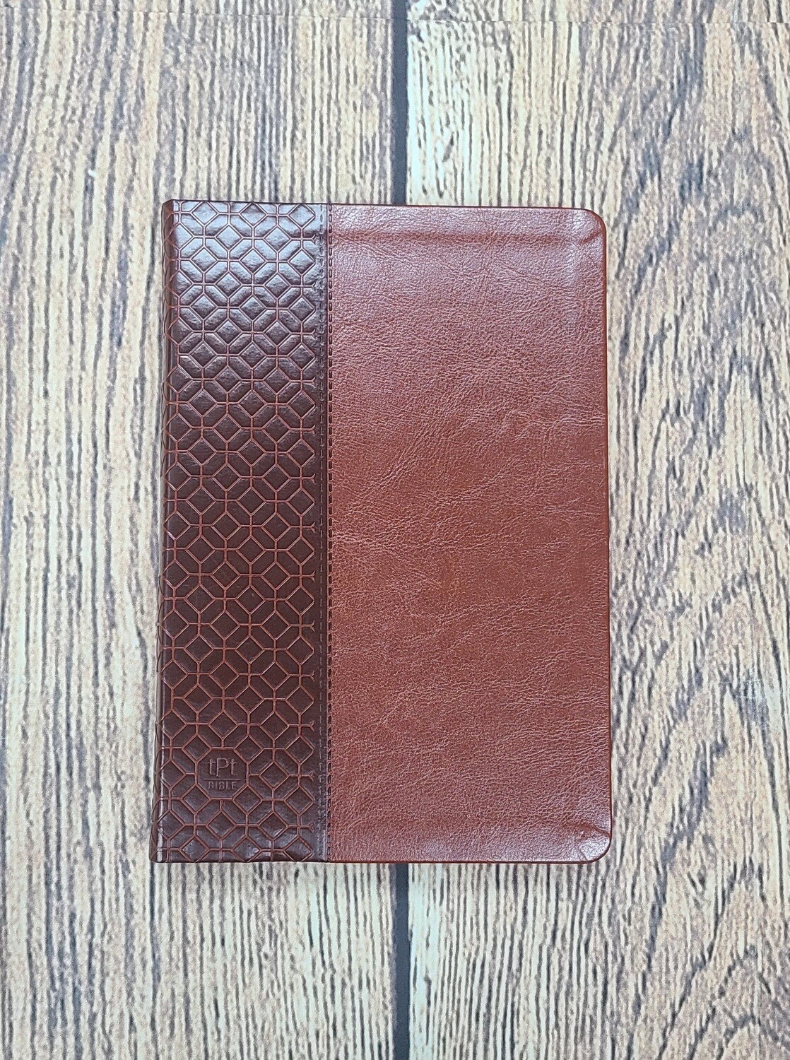 The Passion Translation - New Testament - Large Print Brown Leather