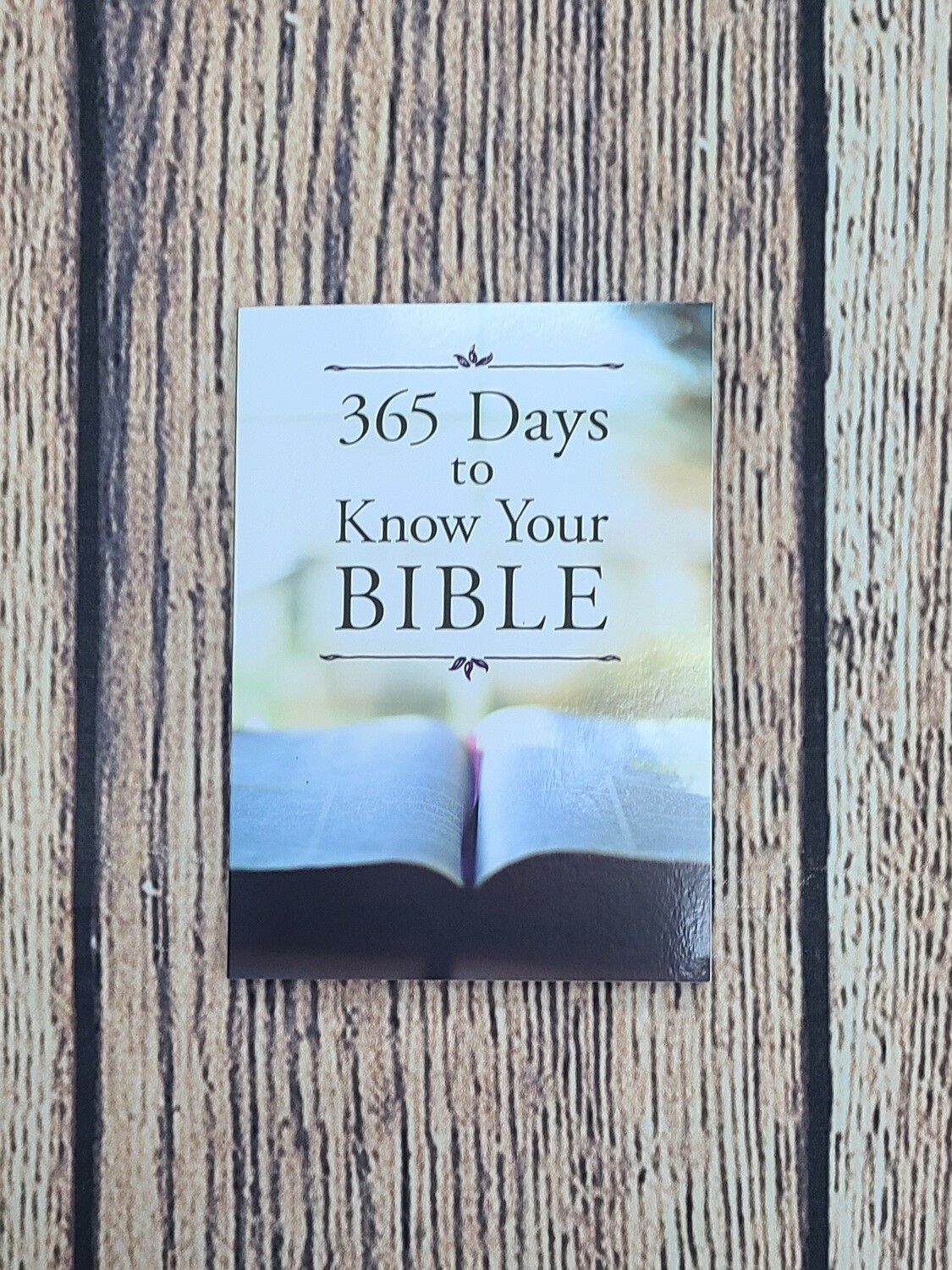 365 Days to Know Your Bible by Paul Kent - Paperback - New
