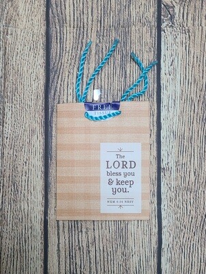 The Lord bless you and Keep you Small Gift Bag
