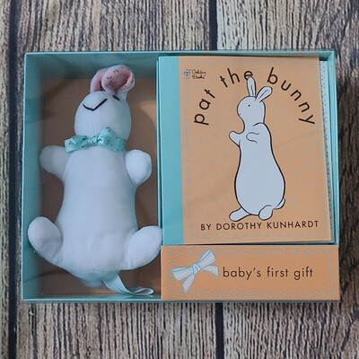 Pat The Bunny Book and Bunny Gift Set