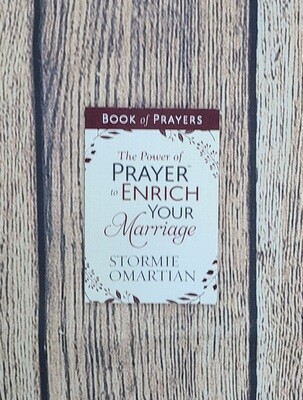 The Power of Prayer to Enrich your Marriage Book of Prayers by Stormie O&#39;Martian