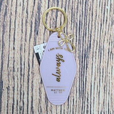 I Am With You Always Matthew 28:20 Motel Key Tag