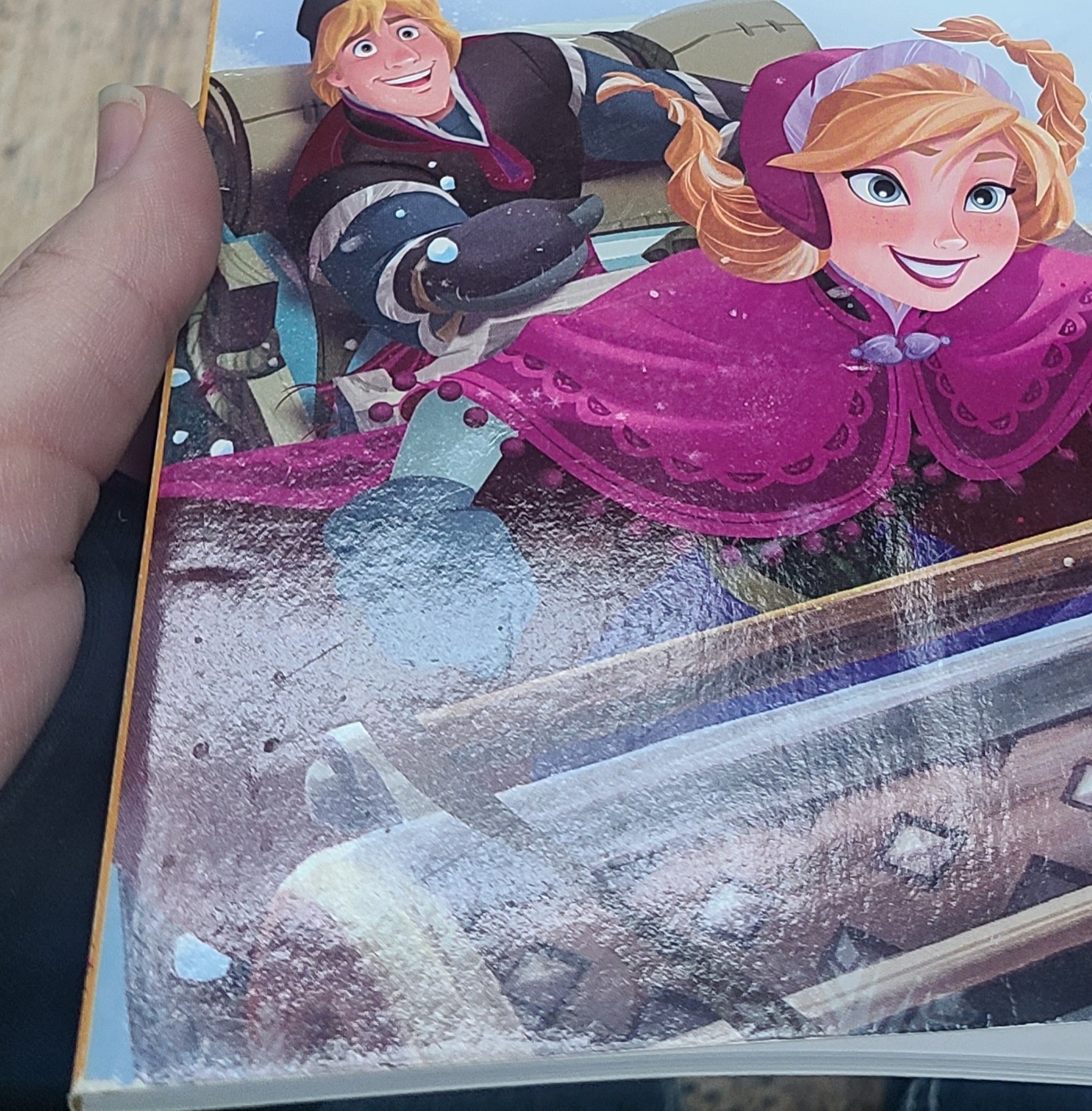 Frozen: Anna's Icy Adventure by Elise Allen - Paperback - Great Condition