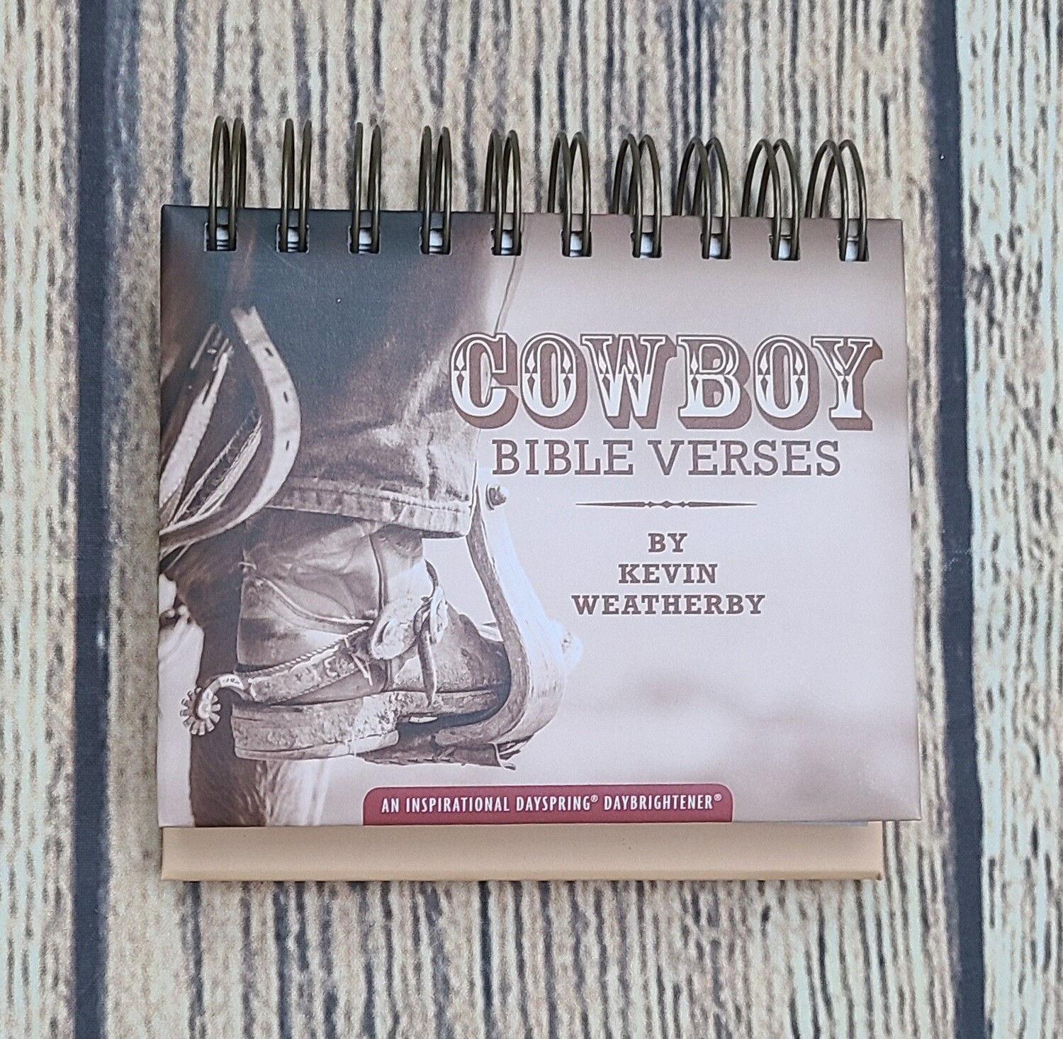 Cowboy Bible Verses by Kevin Weatherby Perpetual Calendar