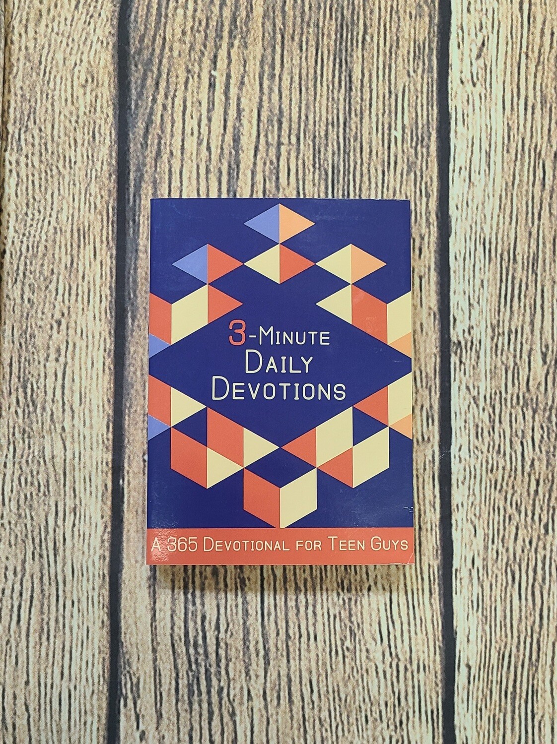 3-Minute 365 Daily Devotions for Teen Guys by Jesse Campbell