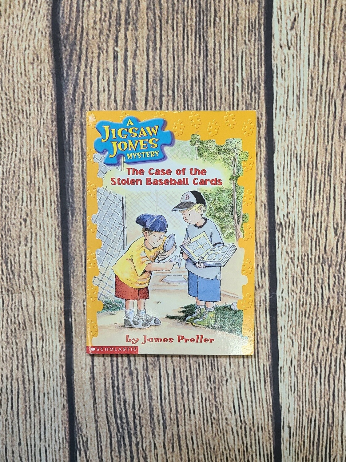 A Jigsaw Jones Mystery: The Case of the Stolen Baseball Cards by James Preller - Paperback - Great Condition