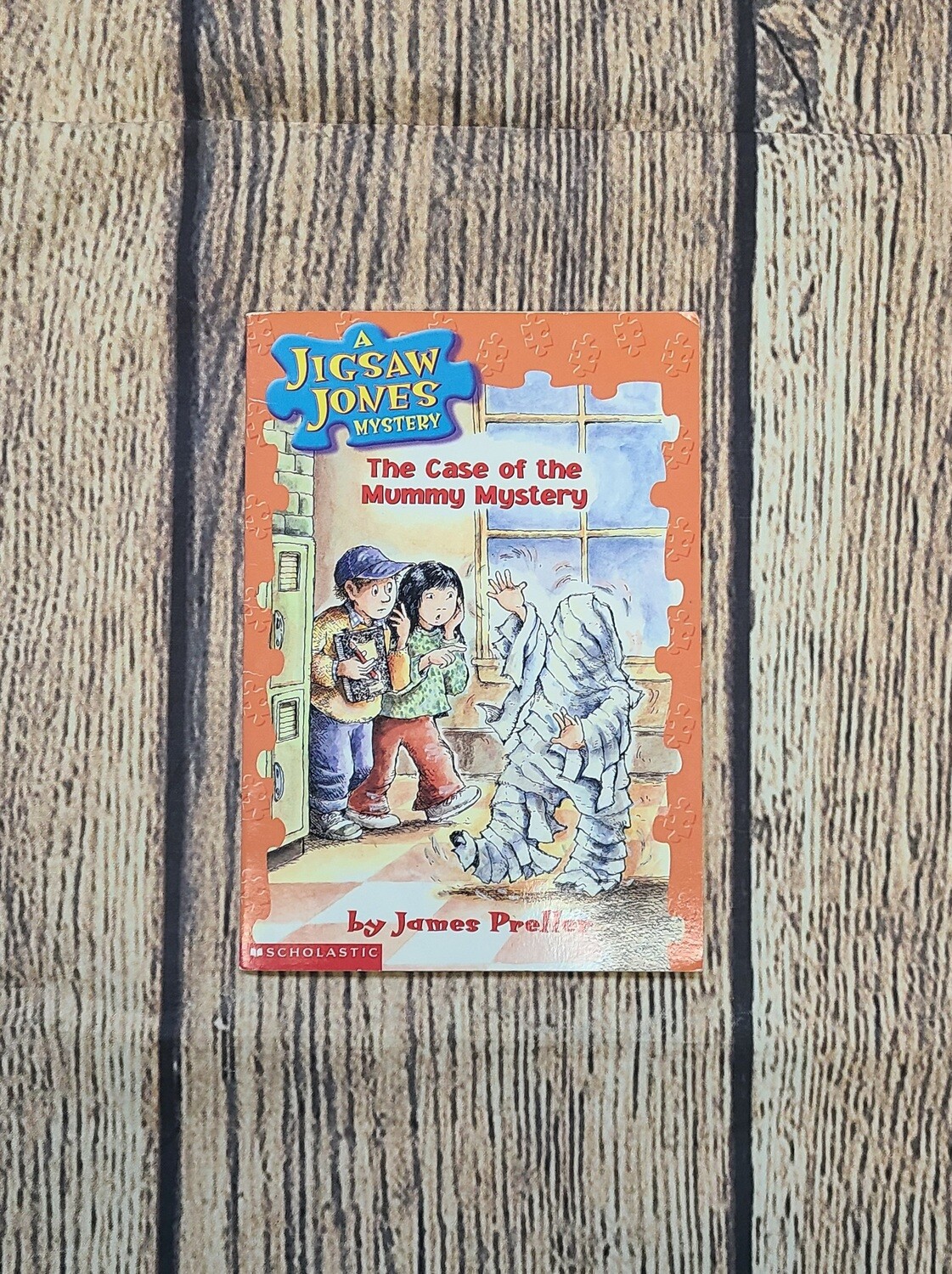 A Jigsaw Jones Mystery: The Case of the Mummy Mystery by James Preller - Paperback - Great Condition