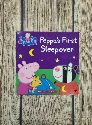 Peppa&#39;s First Sleepover by Neville Astley and Mark Baker - Paperback - Great Condition
