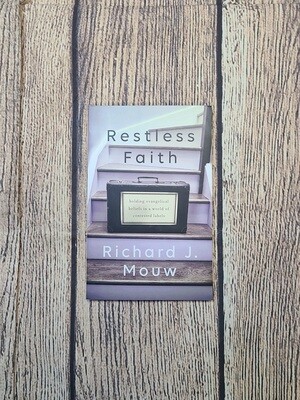 Restless Faith: Holding Evangelical Beliefs in a World of Contested Labels by Richard J. Mouw