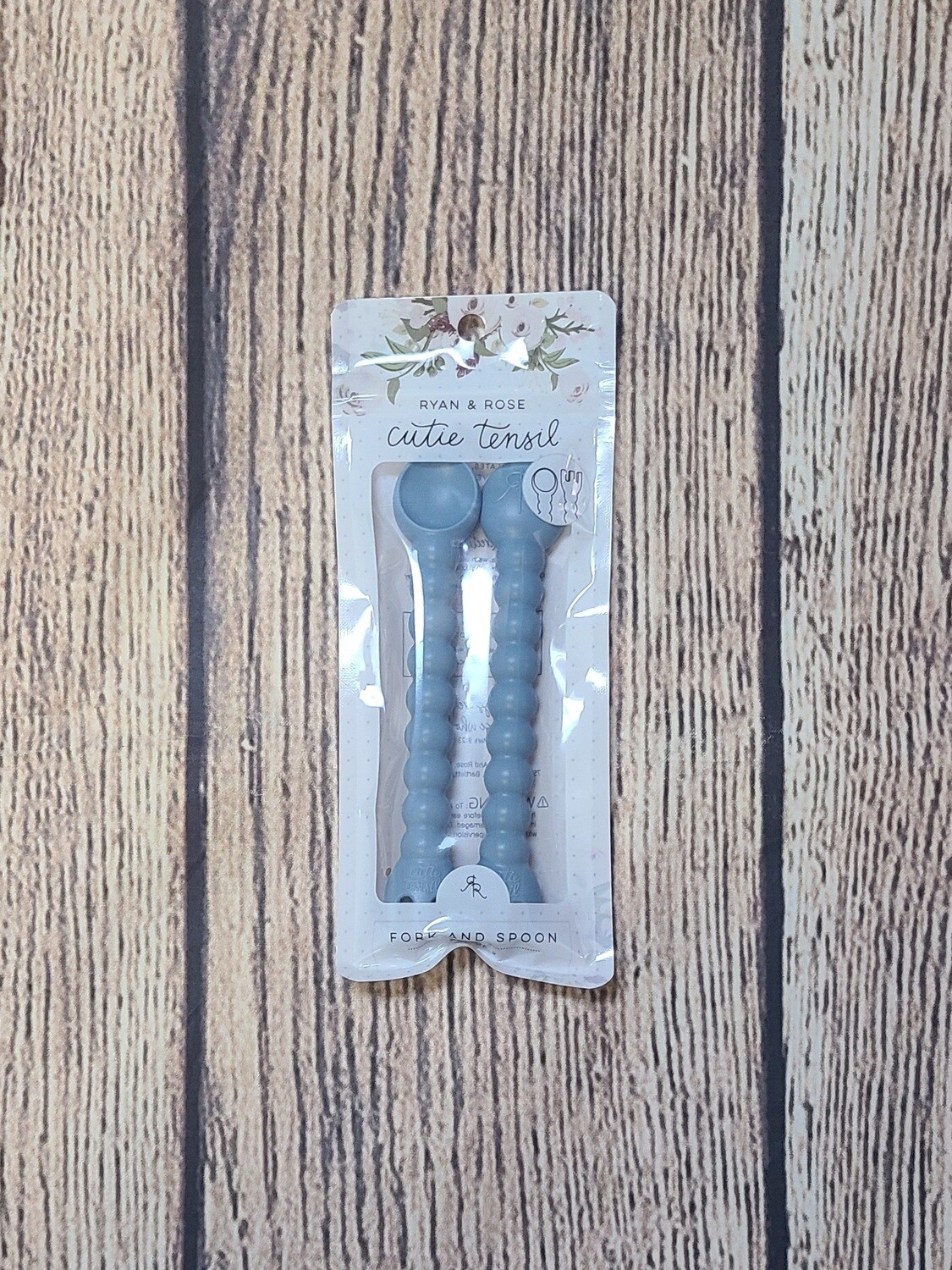 Ryan and Rose Cutie Tensil Fork and Spoon Set - Oxford Coloring