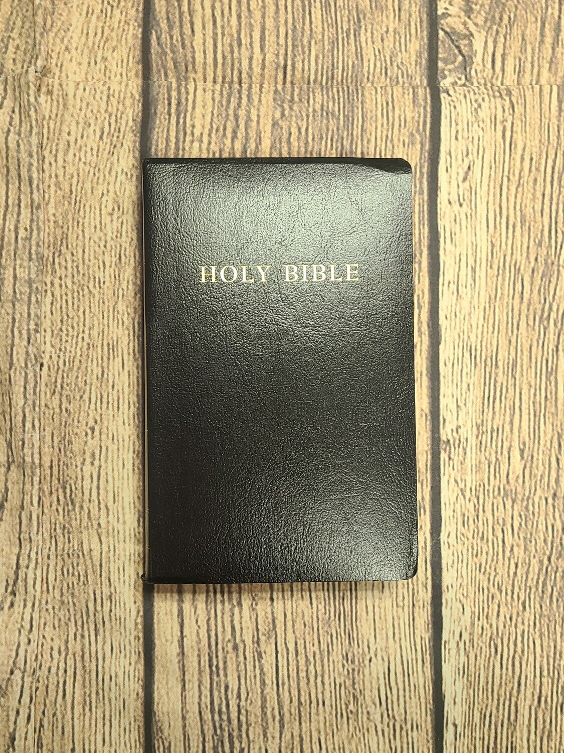 KJV Personal Reference Giant Print Size Bible - Black Imitation Leather