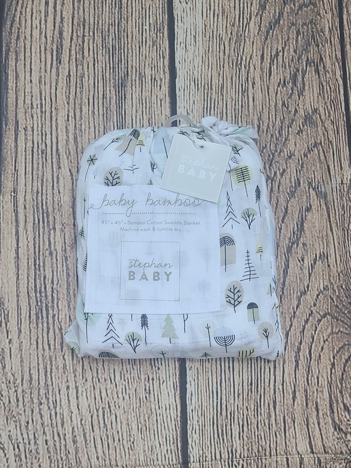 Tree Swaddle Baby Blanket