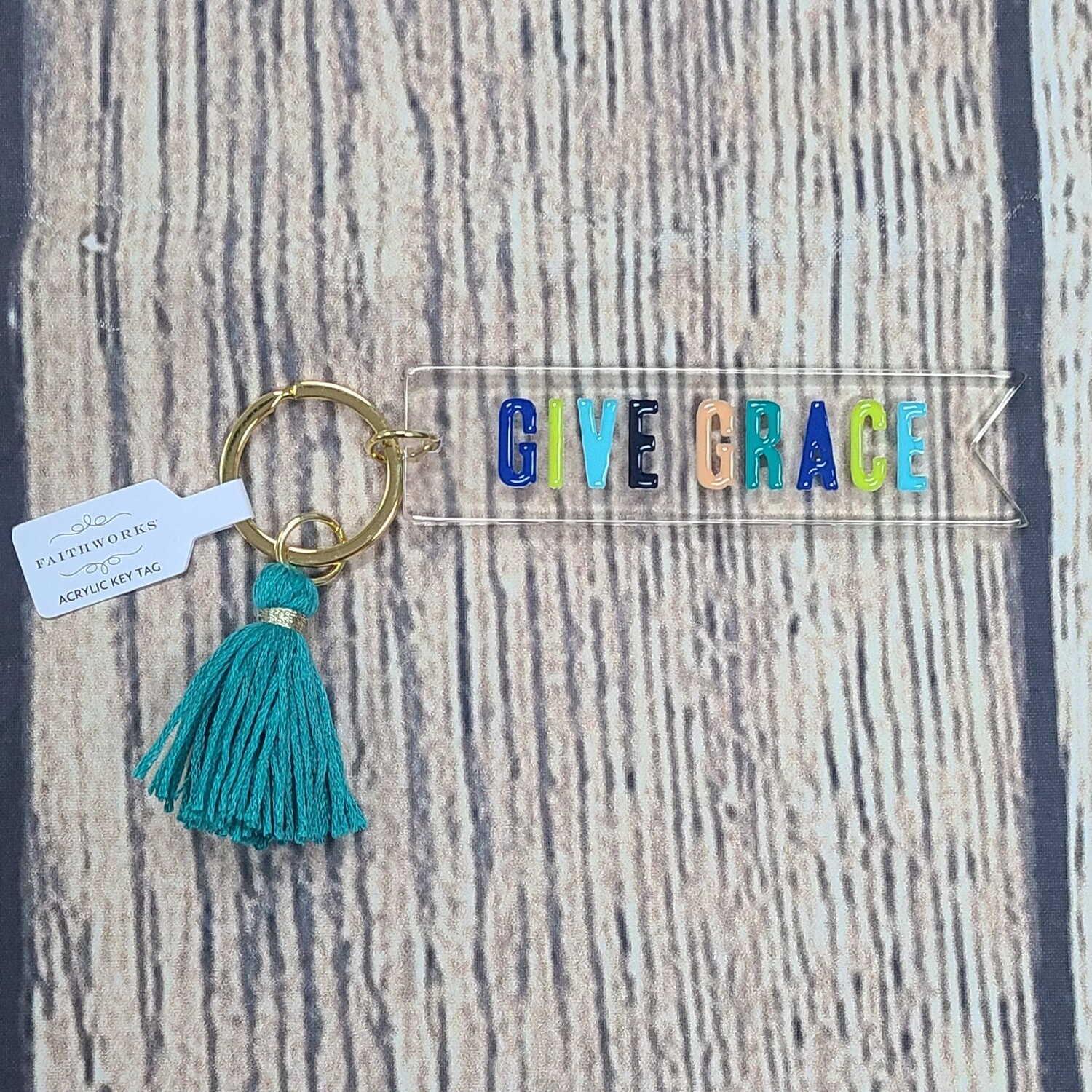 Give Grace Keytag