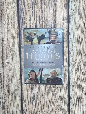 Greatest Heroes of the Bible: Bible&#39;s Greatest Stories - The Ten Commandments, David and Goliath, Samson and Delilah, and The Story of Noah DVD