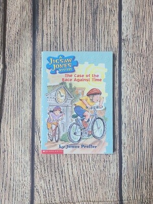 A Jigsaw Jones Mystery: The Case of the Race Against Time by James Preller - Paperback - Great Condition