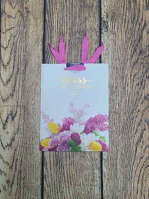 Bless One Another Medium Flower Gift Bag