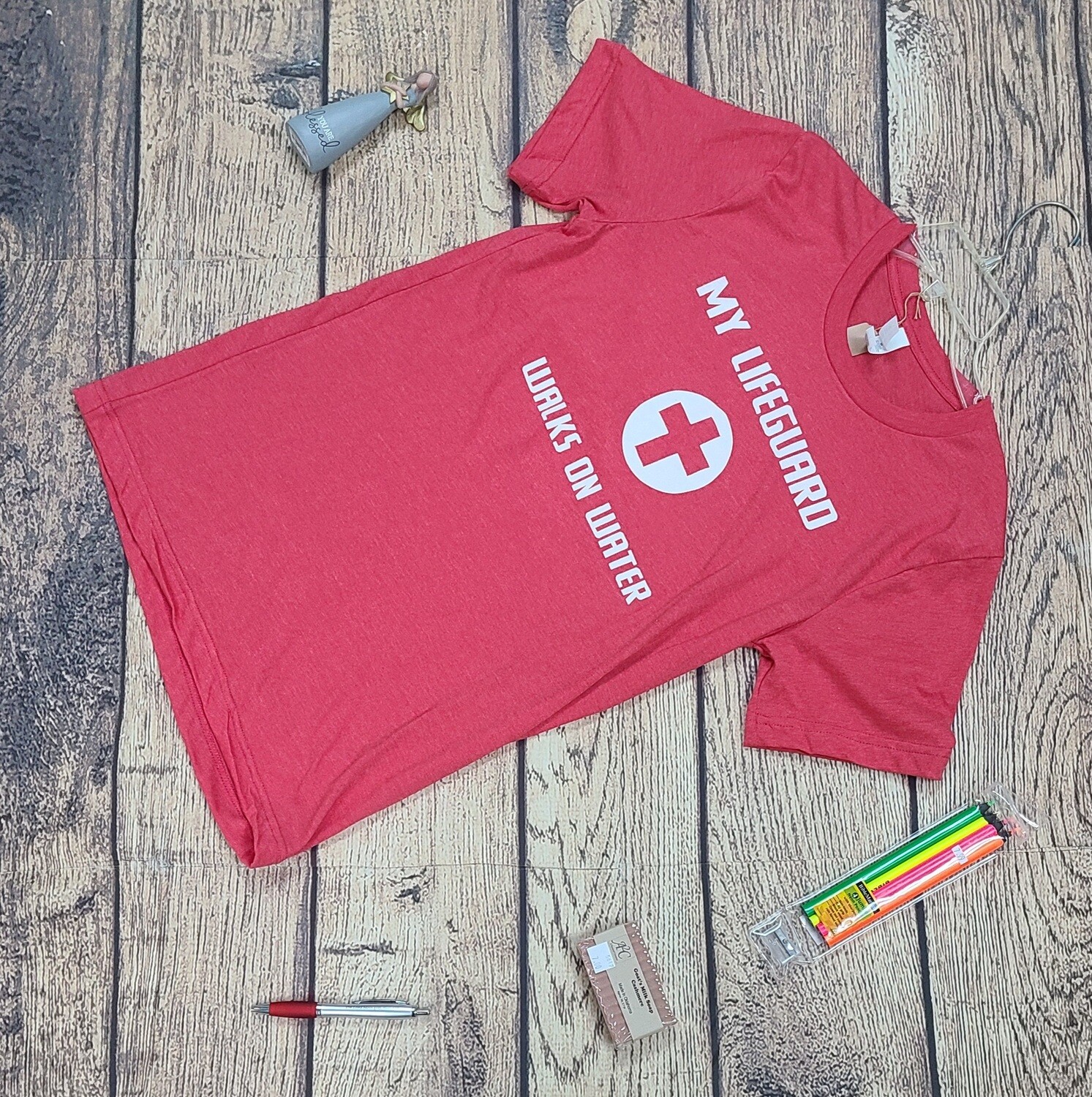 My Lifeguard Walks on Water T-Shirt
