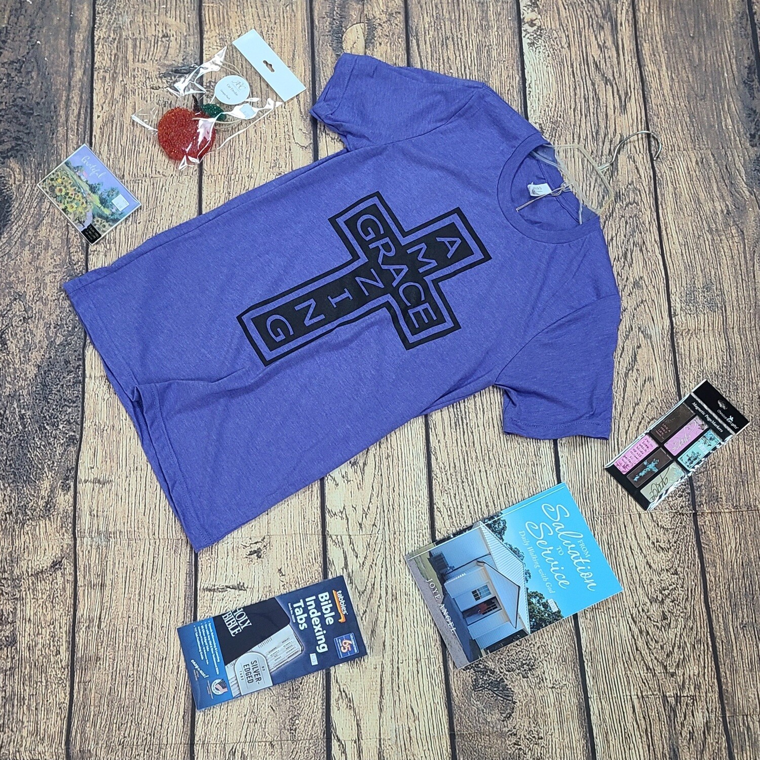 Amazing Grace Purple Colored T-Shirt