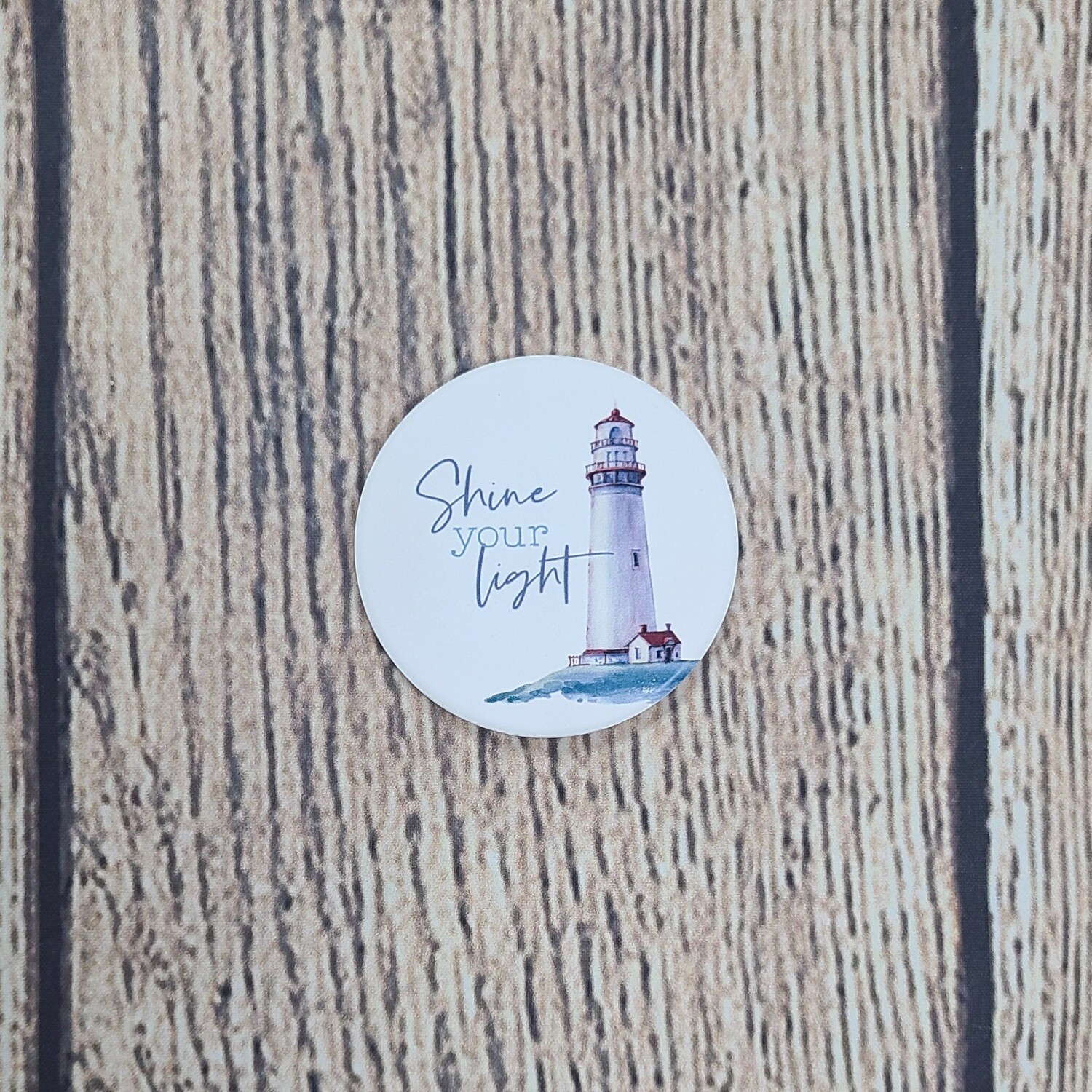 Shine Your Light Car Coaster