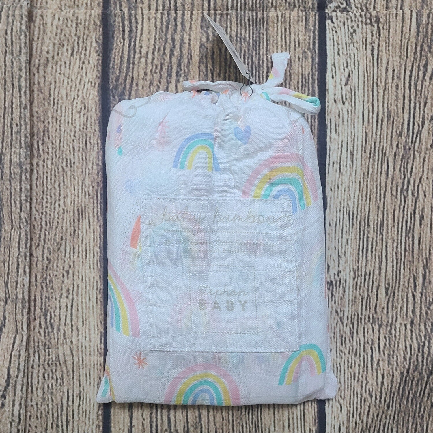 Rainbow Swaddle Baby Blanket