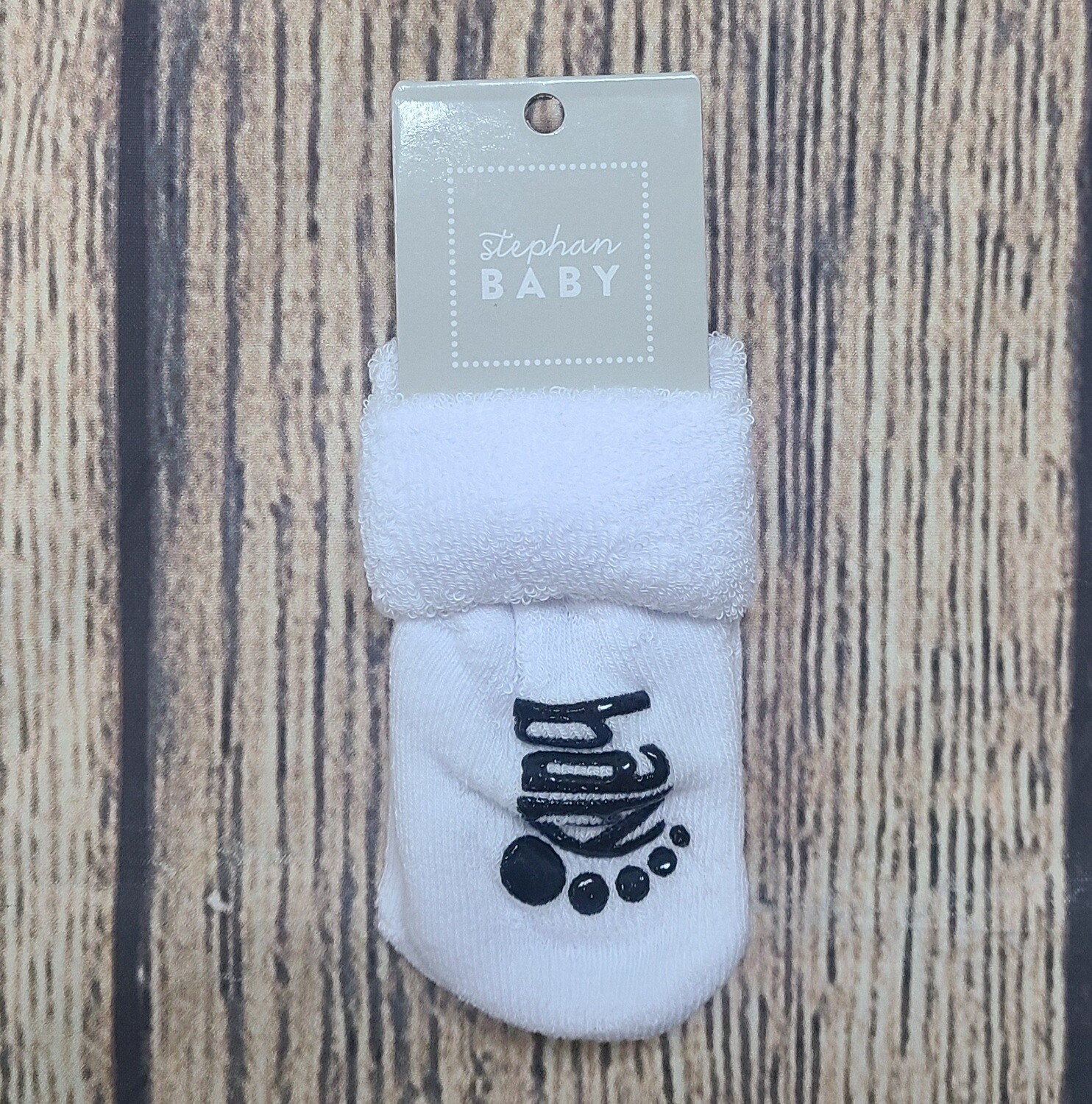 Baby Steps White Colored Baby Socks
